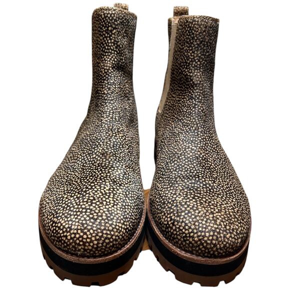 MADEWELL The Ivy Chelsea Women's Size 9.5 Boot Mini Dot Calf Hair Lug Sole MA427 - Picture 9 of 16
